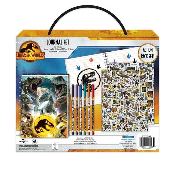 Jurassic World Dominion  Journal Set New Sealed NIB - Picture 2 of 14